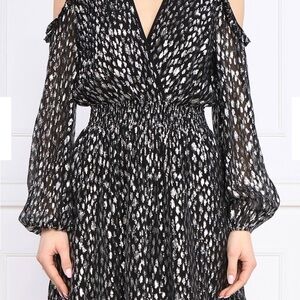 The Kooples cold shoulder dress